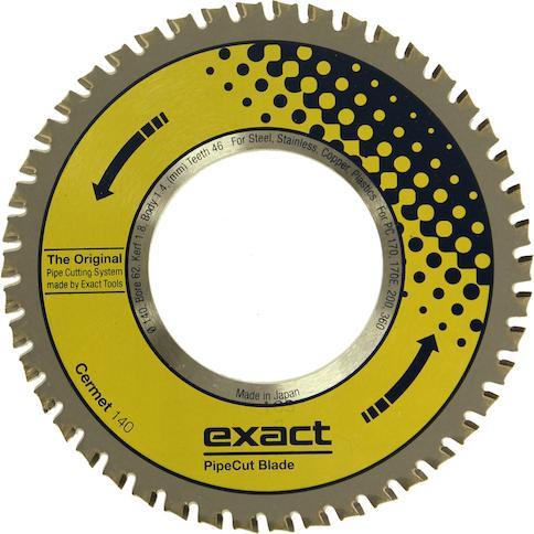 Exact Precision Widia saw for cutting stainless steel 140 mm (CERMET140)