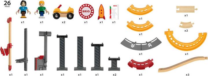 Actual product image Brio Rollercoaster set