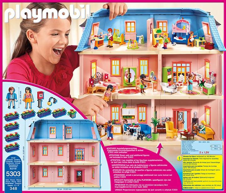 Actual product image Playmobil Romantic doll house (5303)