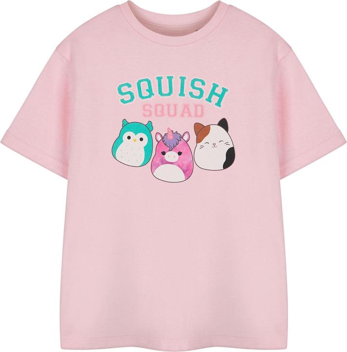 Actual product image Squishmallows Girls Squad Short-Sleeved T-Shirt (128)