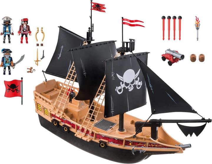 Actual product image Playmobil Piratesque battleship (6678)