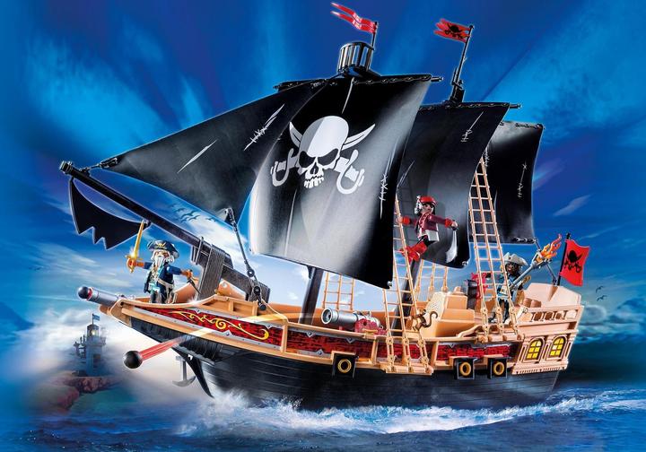 Actual product image Playmobil Piratesque battleship (6678)