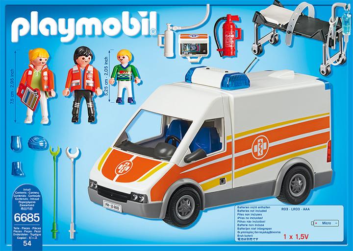 Image du produit Playmobil Ambulance (6685, Playmobil City Life)