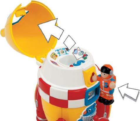 Actual product image WOW Ronnie Rocket