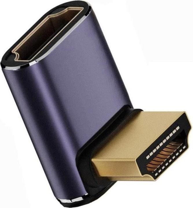 Image du produit PowerGuard Adaptateur HDMI vers HDMI 2.1 8K à 90 degrés Angle haut profil (HDMI)