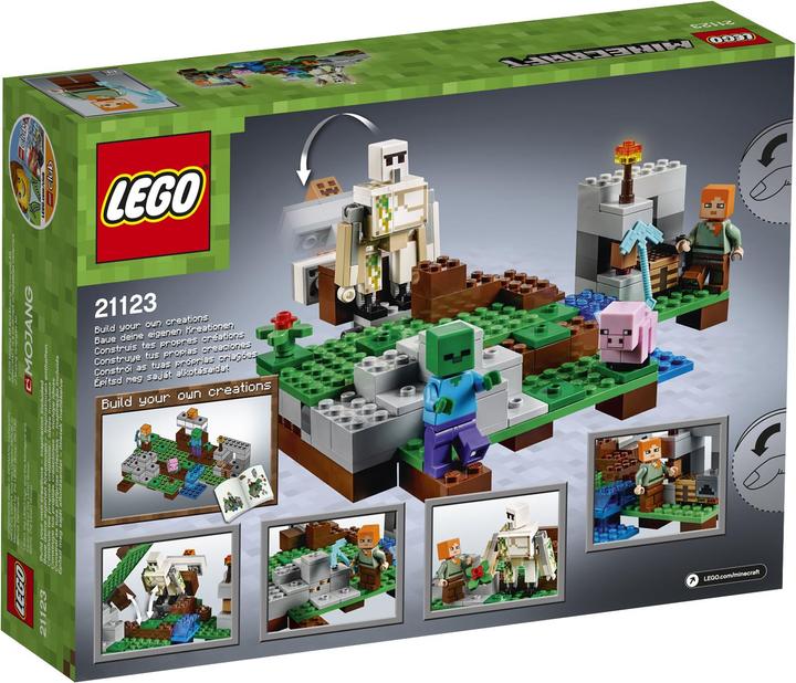 Actual product image LEGO Minecraft The Iron Golem (21123, LEGO Minecraft)