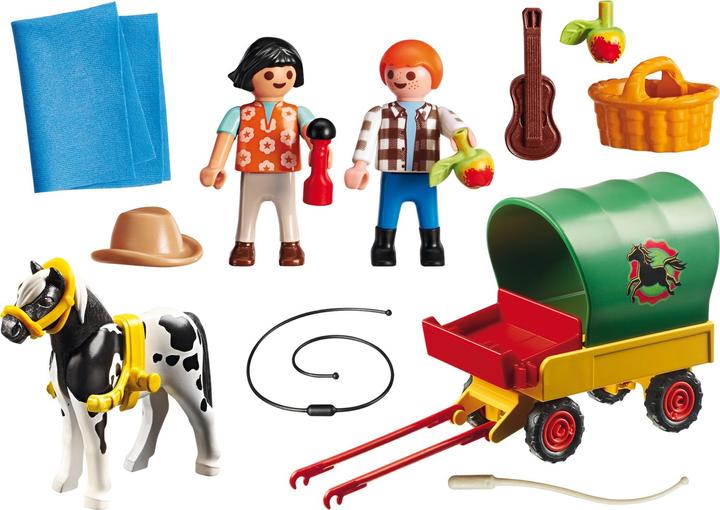 Actual product image Playmobil Excursion with pony cart (6948, Playmobil Country)