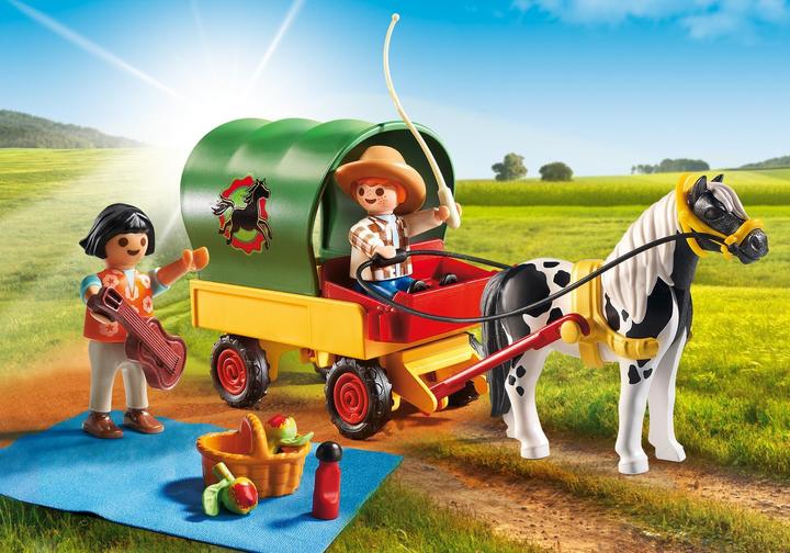Actual product image Playmobil Excursion with pony cart (6948, Playmobil Country)
