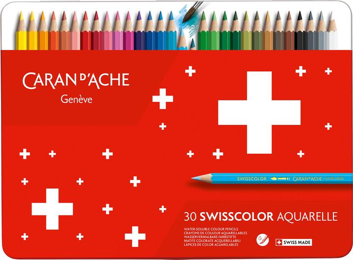 Produktbild Caran d'Ache Farbstifte SWISSCOLOR 30 (Multifarbig, 30 x)