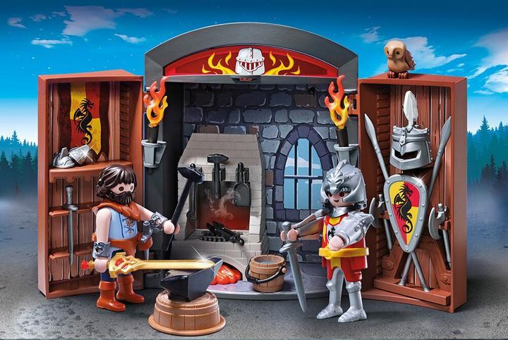 Produktbild Playmobil Aufklapp-Spiel-Box "Ritterschmiede" (5637)