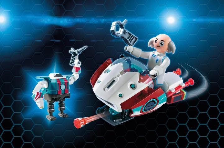 Image du produit Playmobil Skyjet avec robot Dr X (9003, Playmobil Super 4)