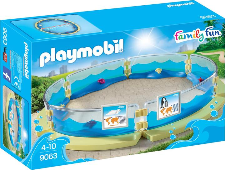 Image du produit Playmobil Bassin des animaux marins (9063)