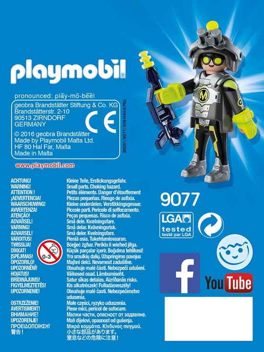 Immagine prodotto Playmobil Mega Masters Night Spy (9077)