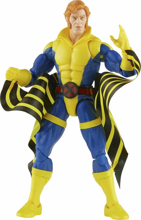 Actual product image Hasbro X-Men 60th Anniversary Marvel Legends pack 3 figurines Gambit, Marvel's Banshee, Psylocke 15 cm