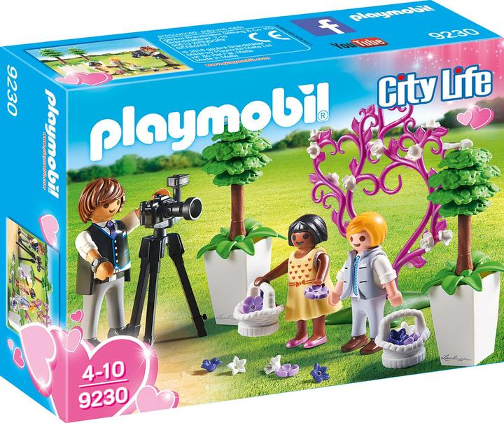 Produktbild Playmobil Fotograf mit Blumenkindern (9230)
