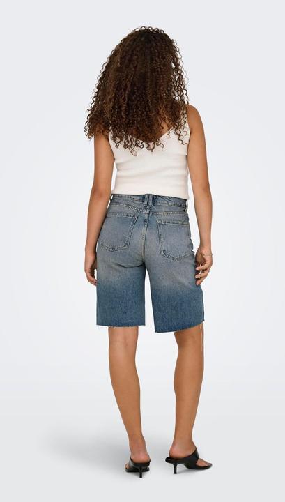 Actual product image Only ONLCARO Hohe Taille Locker geschnitten Jeans-Shorts Jeans-Shorts (XL)