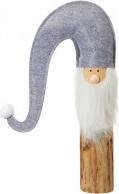 Image du produit Cepewa Gnome en feutre posé sur un coffre en bois, gris 5