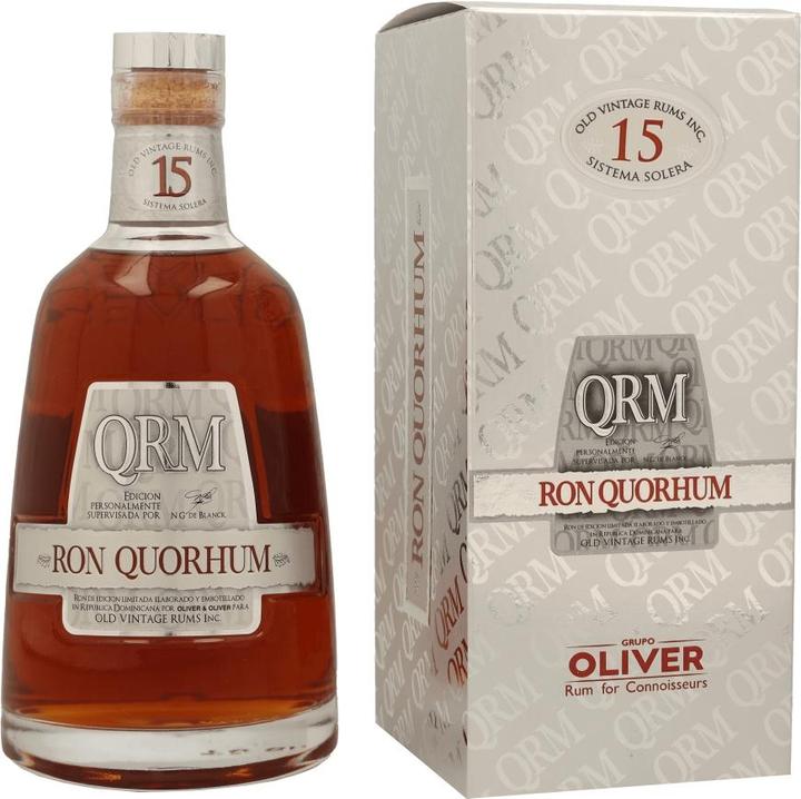 Image du produit Ron Quorhum Ron 15 Años Solera Rum (1 x 70 cl)