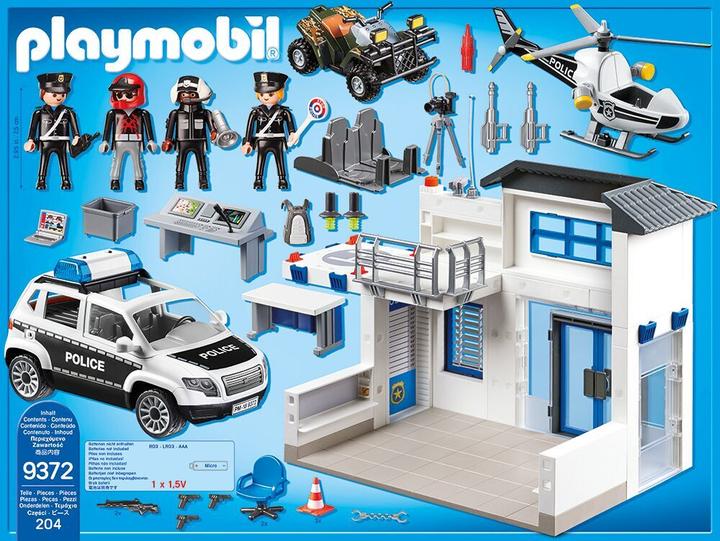 Produktbild Playmobil City Action Polizeistation (9372, Playmobil City Action)