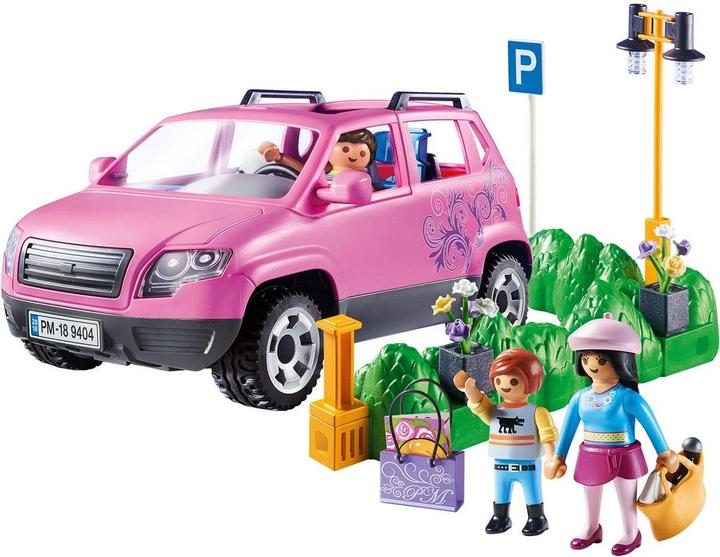 Image du produit Playmobil Voiture familiale avec baie de stationnement (9404)