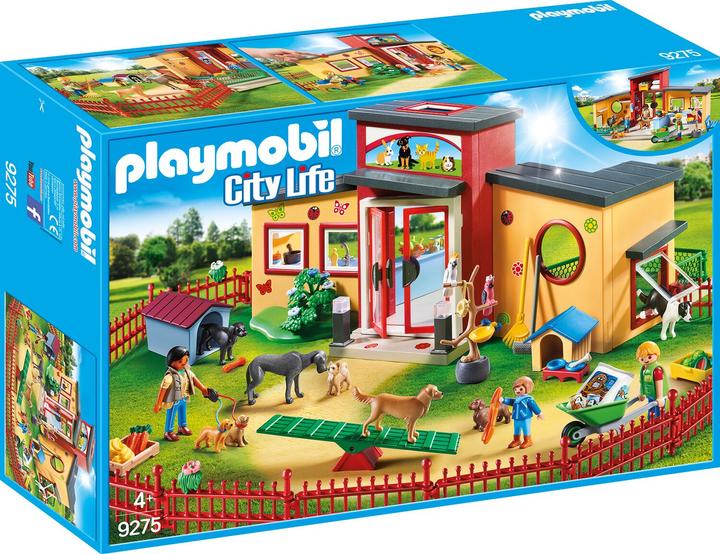 Playmobil City Life Tierhotel Pfötchen (9275, Playmobil City Life)