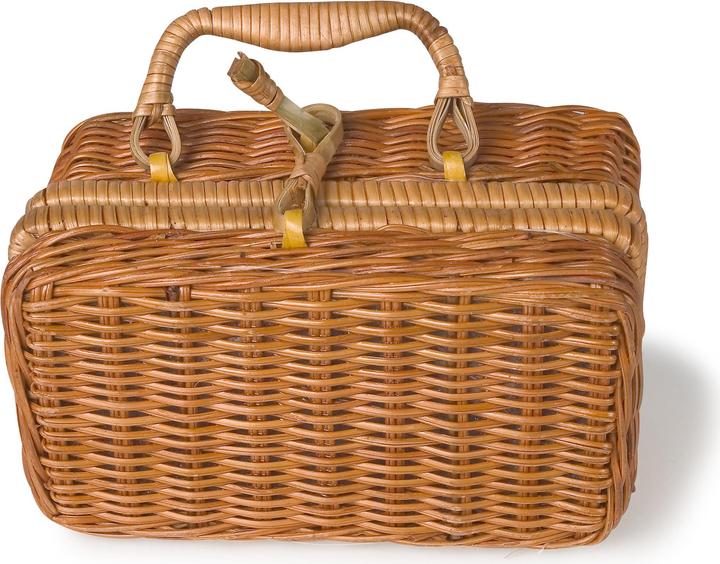 Actual product image small foot Picnic basket nostalgia