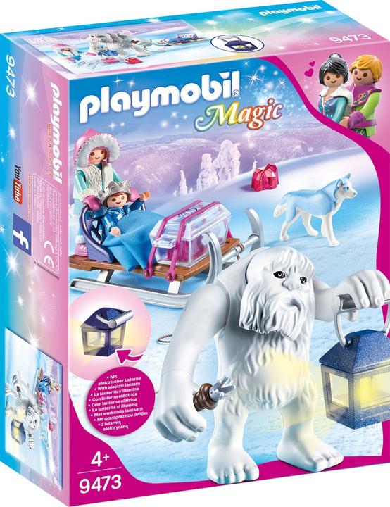 Produktbild Playmobil Schneetroll mit Schlitten (9473, Playmobil Magic)