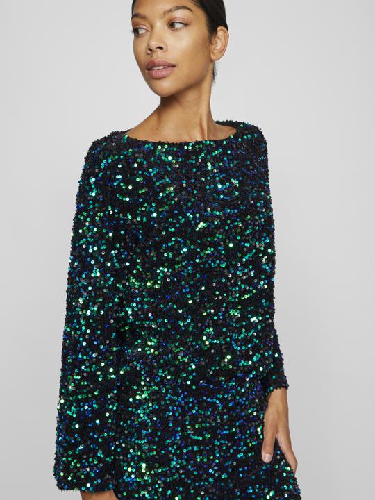 Image du produit Vila Haut à paillettes avec manches longues (XS)