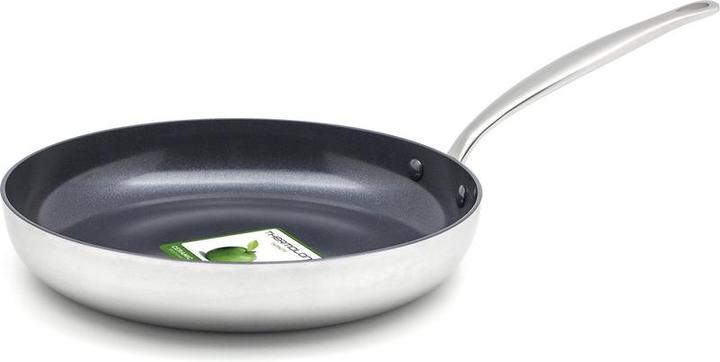 Actual product image Greenpan ESH Ind Bl 9011 INFP8 opn fry 24cm (24 cm, Frying pan, Aluminium)