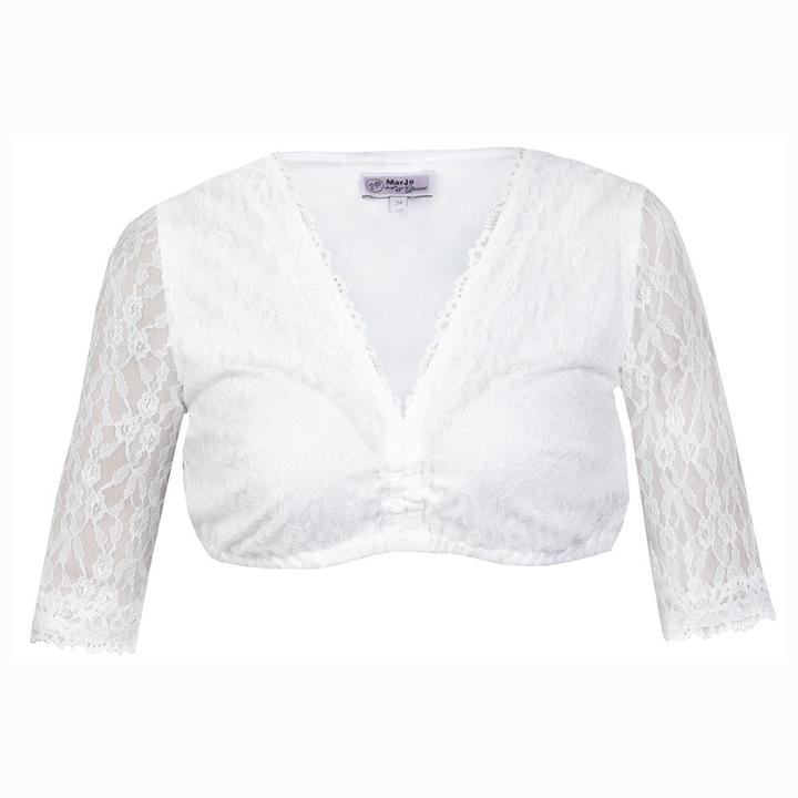 Produktbild Marjo Dirndlbluse Jalisa-Vida, weiss (36, XL)