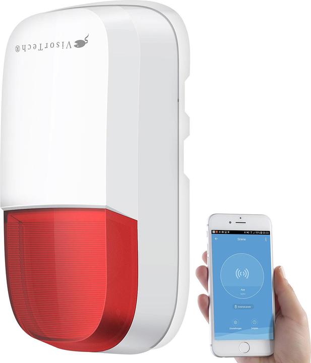 Produktbild VisorTech WLAN-Outdoor-Sirene