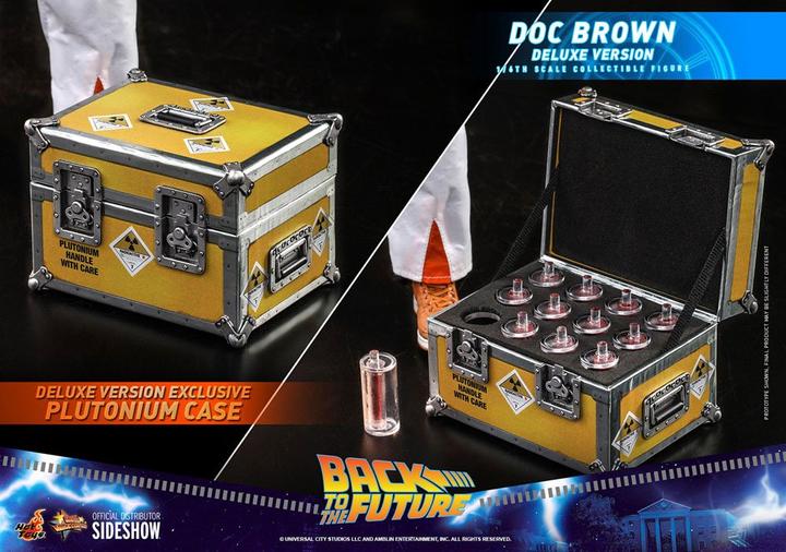 Produktbild Hot Toys Zurück in die Zukunft “Doc Brown – Deluxe Version” 1/6 Actionfigur