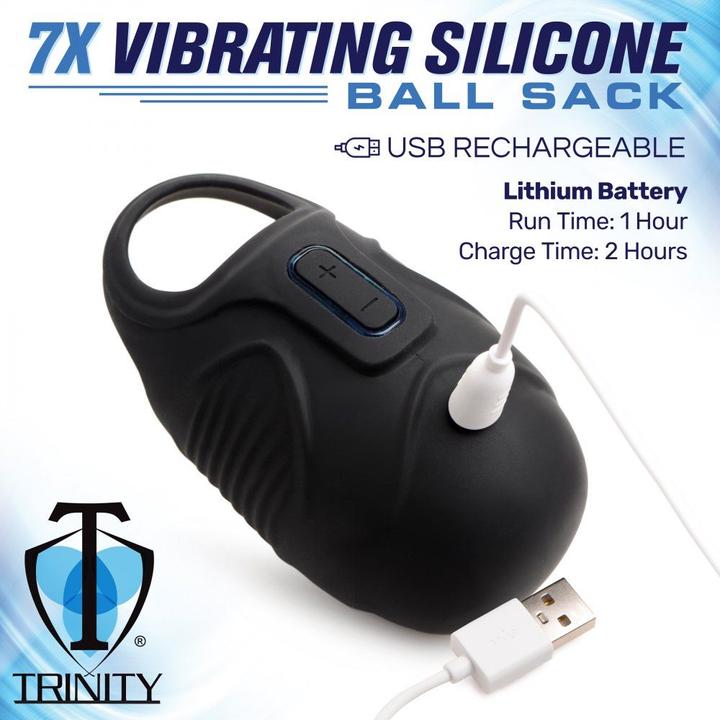 Productafbeelding Frisky TM Vibrerende Silicone Testikel Massager (3.50 cm)