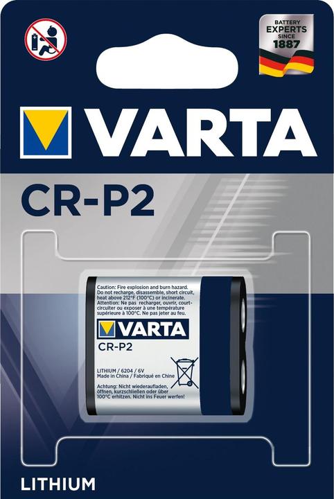 Produktbild Varta Photo Lithium (1 Stk., CRP2, 1450 mAh)