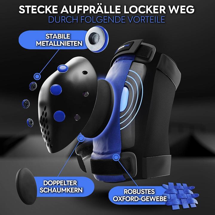 Image du produit Skatewiz SMASH Protektoren Set (L, XL, Coudes, Protège-poignets, Genouillère, 6 pièces)