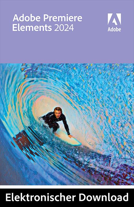 Actual product image Adobe Premiere Elements 2024 Mac Download Code (1 User, unlimited)