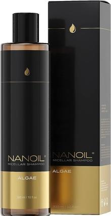 Actual product image Nanoil Micell shampoo with algae (300 ml, Liquid shampoo)