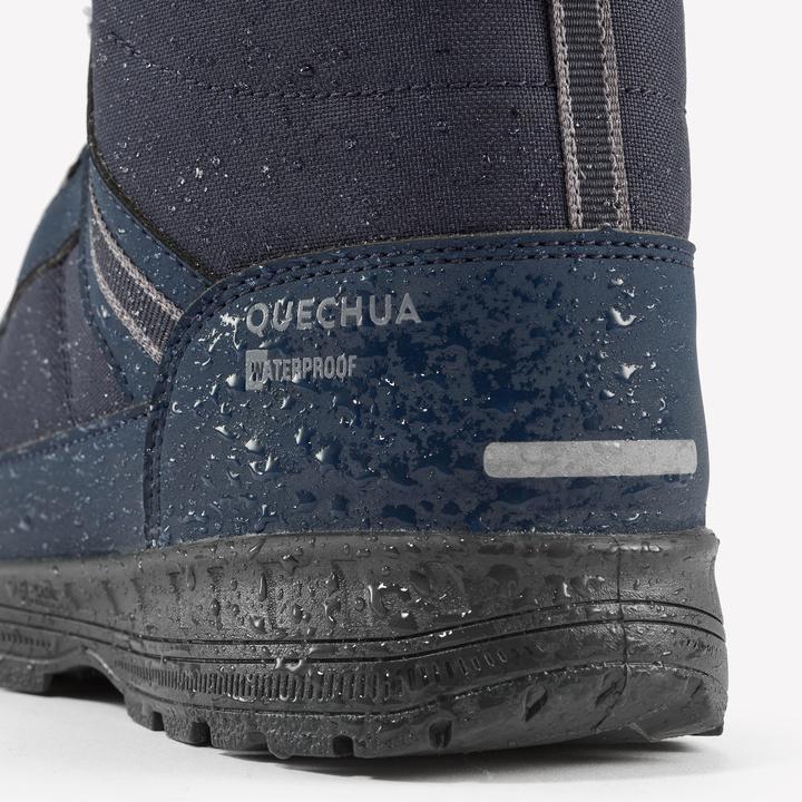 Produktbild Quechua Winterschuhe Kinder Gr. 35–38 Schnürung warm wasserdicht Winterwandern - SH100 (37)