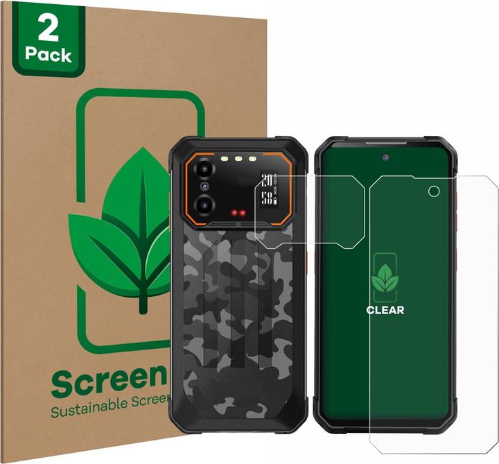 Immagine prodotto ScreenLeaf Pellicola protettiva sostenibile Pellicola protettiva dello schermo chiara trasparente (2 Pezzo/i, IIIF150 B1 Pro)