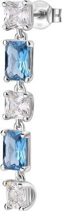 Brosway Fancy Freedom Blue FFB17 Silver Dangle Single Earring