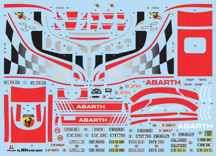 Image du produit Italeri IVECO E5 Hi-Way Abarth