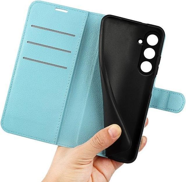 Actual product image MU Classic Litchi Leather Bookcover Series (Samsung Galaxy S23 FE)
