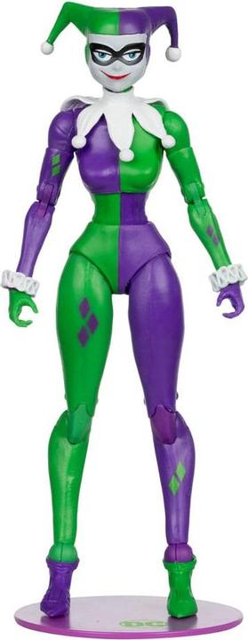 Produktbild McFarlane DC Multiverse Actionfigur Harley Quinn (DC Classic) Jokerized (Gold Label) 18 cm