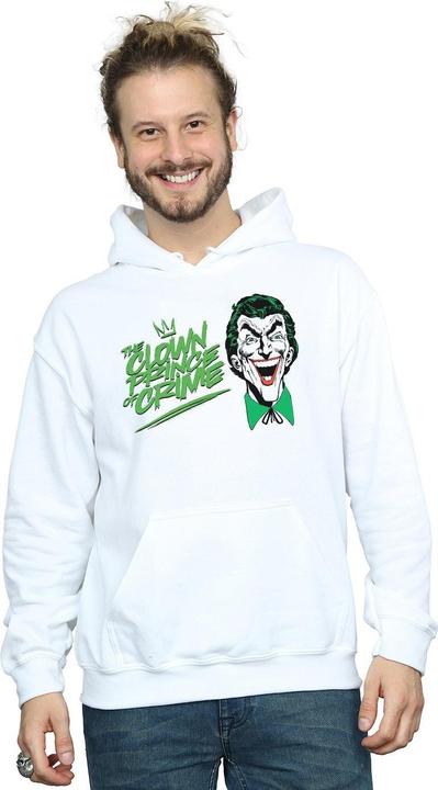 Actual product image Mens Batman Joker The Clown Prince Of Crime Hoodie (3XL)