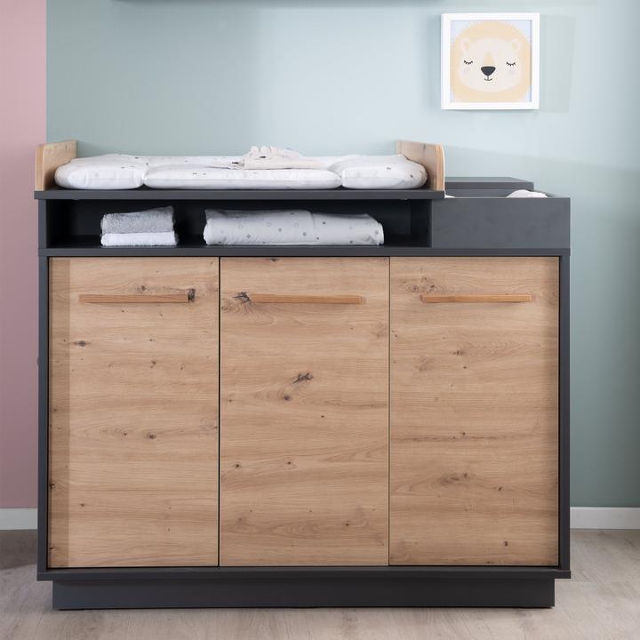Produktbild Roba Lenn (Wickelkommode, Babybett, Kinderkleiderschrank)