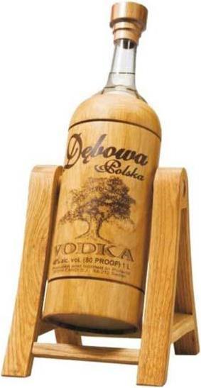 Actual product image Debowa Polska Vodka Wooden Bottle (1 x 70 cl)