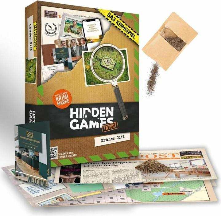 Produktbild Hidden Games Tatort Krimispiel Fall 3 Grünes Gift Escape-Room Spiel (Deutsch)