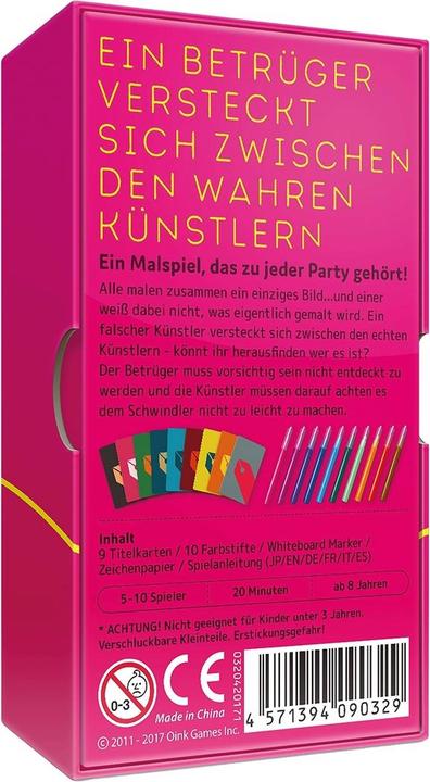 Produktbild Oink Games A Fake Artist Goes To New York (Englisch, Deutsch, Italienisch, Französisch, Spanisch)