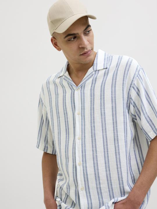 Immagine prodotto Jack & Jones Jjeenzo Stripe Resort Shirt Ss Sn (M)