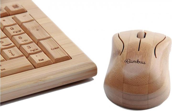 Produktbild Bambuu Bambus Tastatur (CH, Kabellos)